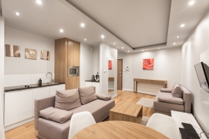 Luksusowe 2 pokoje przy Warsaw Spire Oxygen ul. Wronia 45